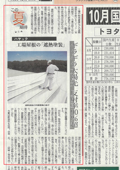 経済新聞の記事